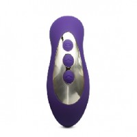 Clitoral Sucking & G-Spot Vibrator, 3 independent areas of pleasure, 20 Function, Silicone, PURPLE